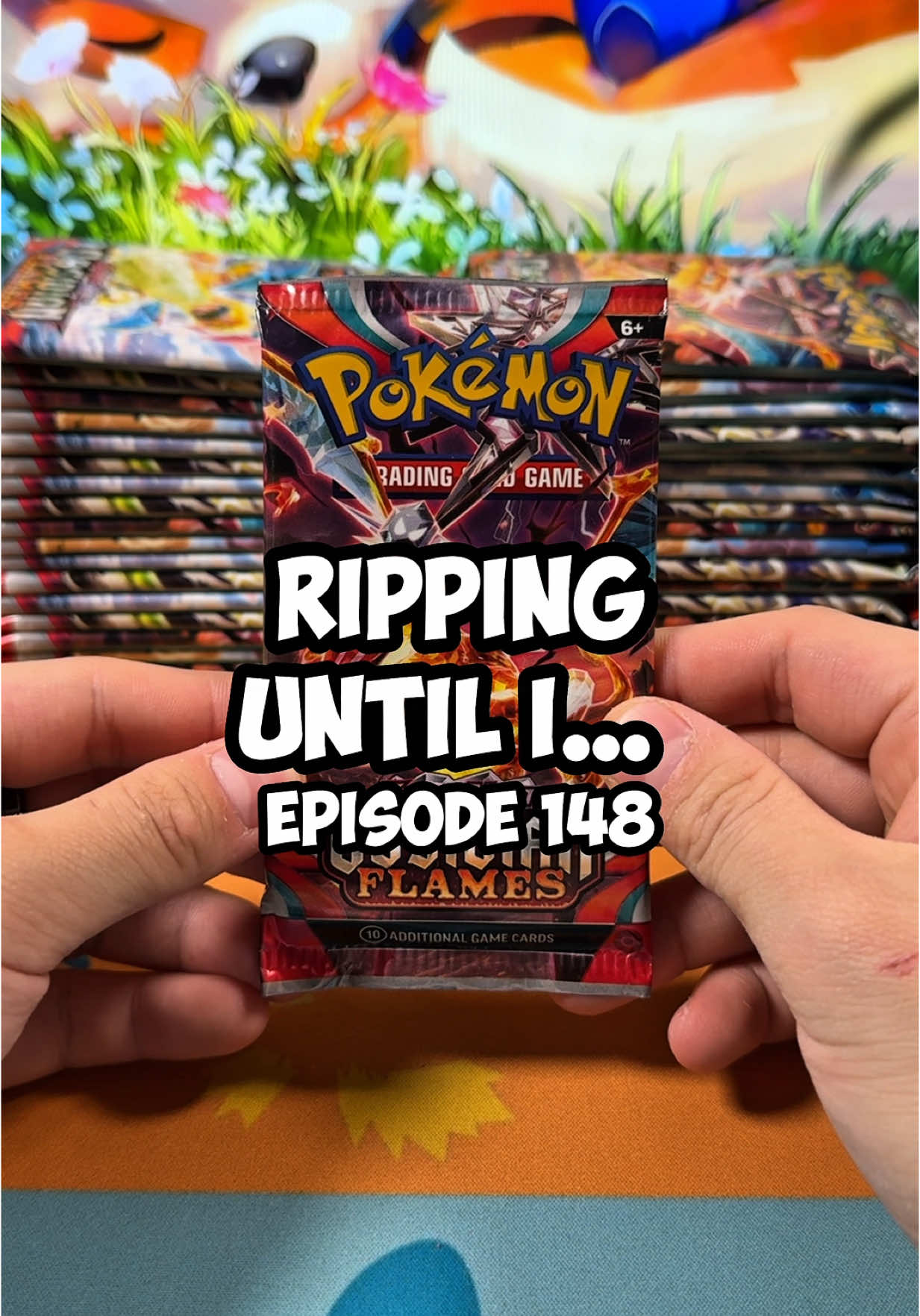 Episode 148 of Ripping Until I… Obsidian Flames #pokemon #pokemoncards Join the Discord to see if you won!