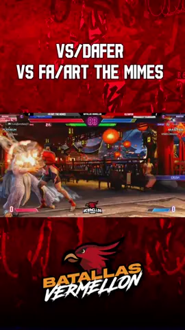 VS/DAFERVS FA/ART THE MIMES #shorts #streetfighter6 #batallasvermellon