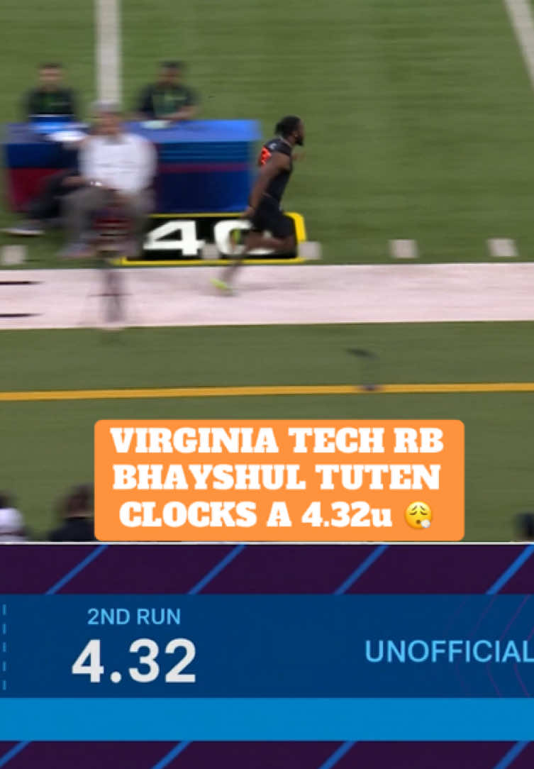 valid crowd reaction tbh #bhayshultuten #hokiesfootball #nflcombine #nfl 