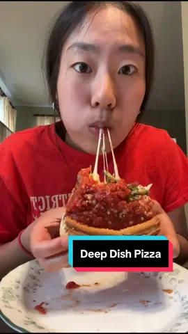 Deep Dish Pizza Mukbang  There’s a cut because I dropped it on the plate 😢  #mukbang #asmr #eating #pizza #giordanospizza #deepdishpizza #mukbangeatingshow #fyp #fypシ #mukbangs #Foodie #food 