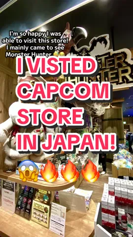 I missed Monster Hunter Wilds' Launch, but decided to celebrate it with you all still by visiting one of the Capcom stores in Japan! The love for Monster Hunter is real, seems like its the favorite child amongst all the other franchises showcased there 😂 I wish there was more Resident Evil (Biohazard) and DMC merch 🙏🏼 #monsterhunter #monsterhunterwilds #capcomstore #japan #osaka #monsterhunterworld #monsterhunterrise 
