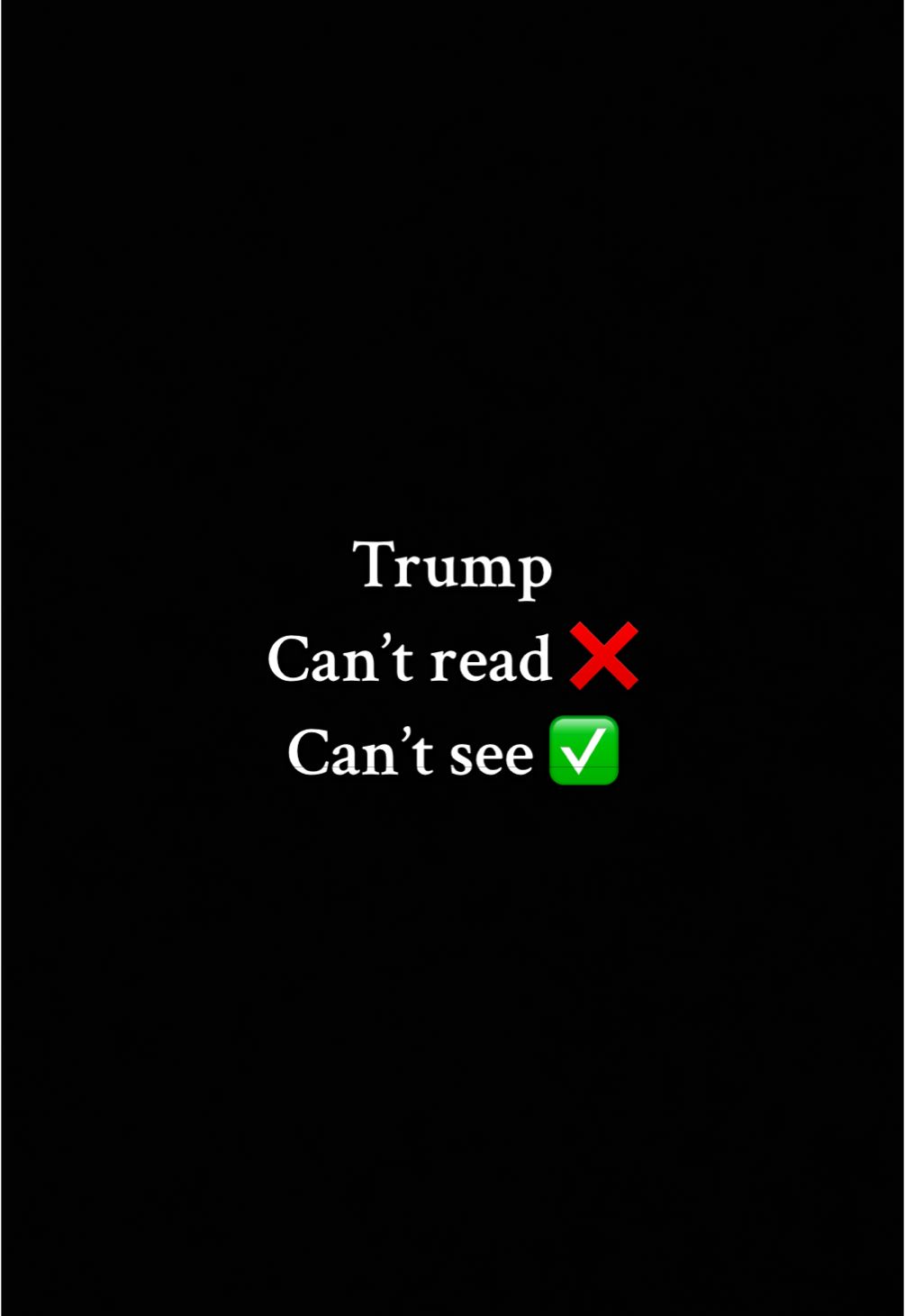 #trumpcantread #illiterate #trump #hearmeout 
