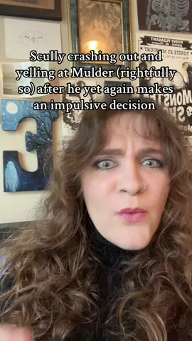 I want a guy that looks at me like that #scully #scullyandmulder #mulder #xfiles #spooky #spookymulder 