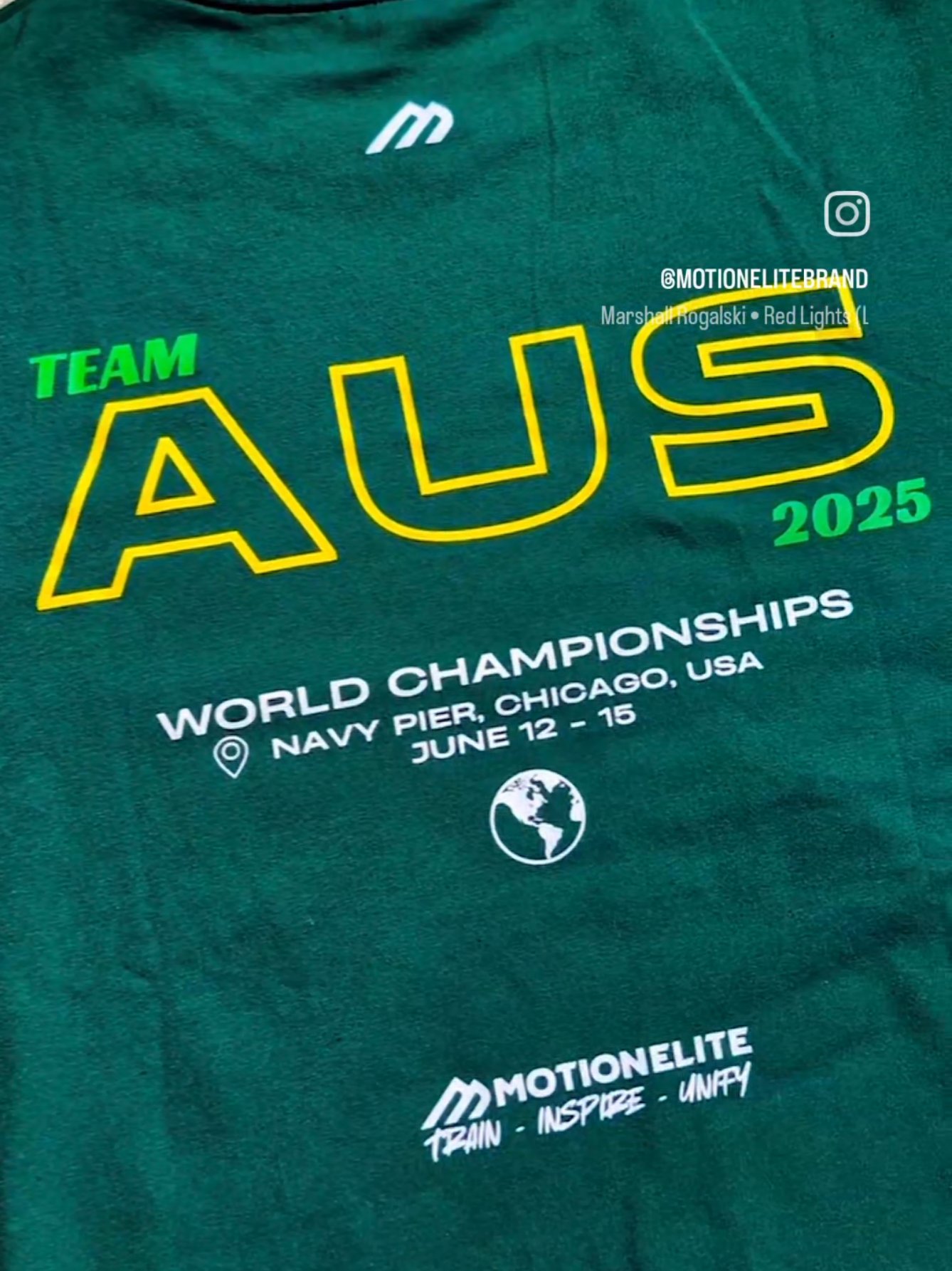 💚💛 We're proudly working with the athletes of the Australian Hyrox Team that are going to Chicago this June to compete in the World Championships. 🇦🇺 👉 This Tri-Blend MOTION ELITE Athletic tee has been created as a representation of their incredible achievements.  Available for purchase this week for all the athletes & supporters.  Let's go TEAM AUS! 🇦🇺  @HYROX  #business #entrepreneur #foryou #FYP #Fitness #clothingbrand #teamaustralia #aus #australia #fit #support #ceo #hyrox 