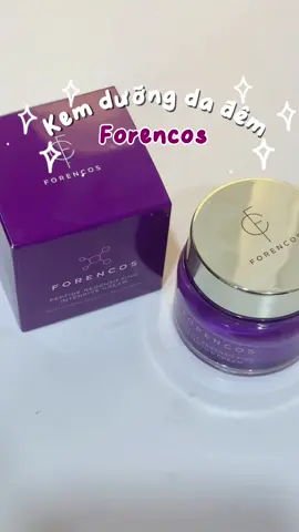 Kem tím nhà @Forencos Official Store mãi đỉnh #kemduongam #duongtrangdamat #SelfCare #goclamdep #forencos 