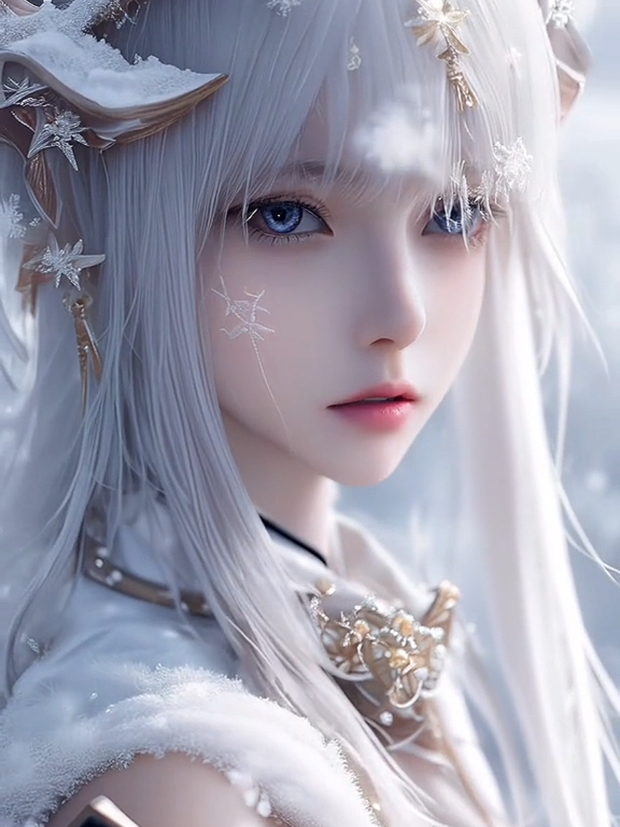 white girl #AI #donghua #vam3D #livewallpaper #anime #aigenerated 