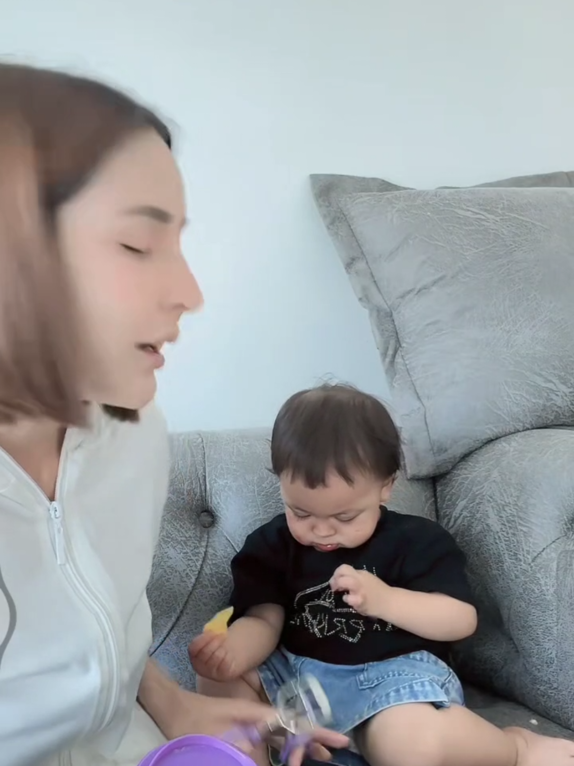 เน่แค่ใส่เนื้อน้าอีฟเองค่ะ#แฝดโซลโมเน่ #เนเน่ 