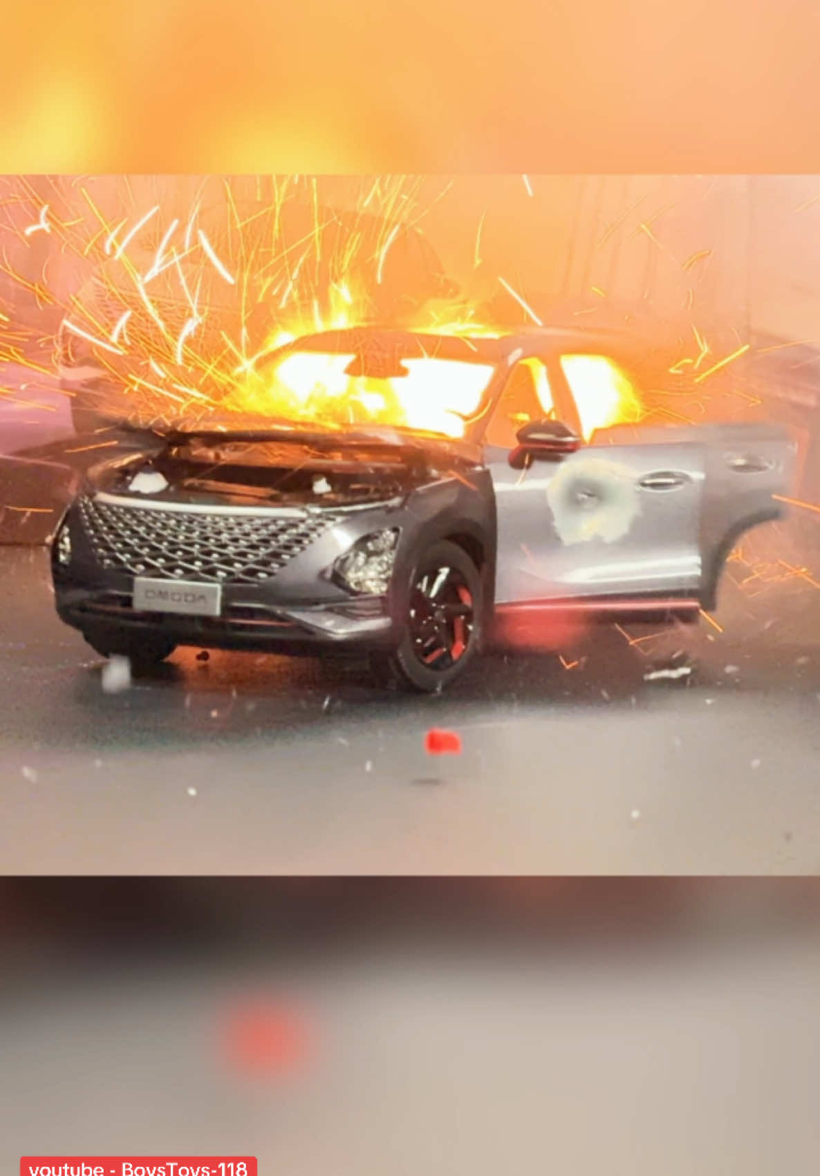 Car explosion 💥 Omoda C 5,  China car crash test 💣 - we made exclusive content 👌🏽  . . . . . #car #explosion #carexplosion #omoda #li9 #li7 #zeekr #boom #china #india #changan #geely #denza #xiaomi #apple #crashtest #onfire #fire #maybach #mercedes #bmw #audi #bentley #ferrari #buggati #lamborghini #63amg #alpina #germany #greatbritain #france #ukraine #russia #spain 