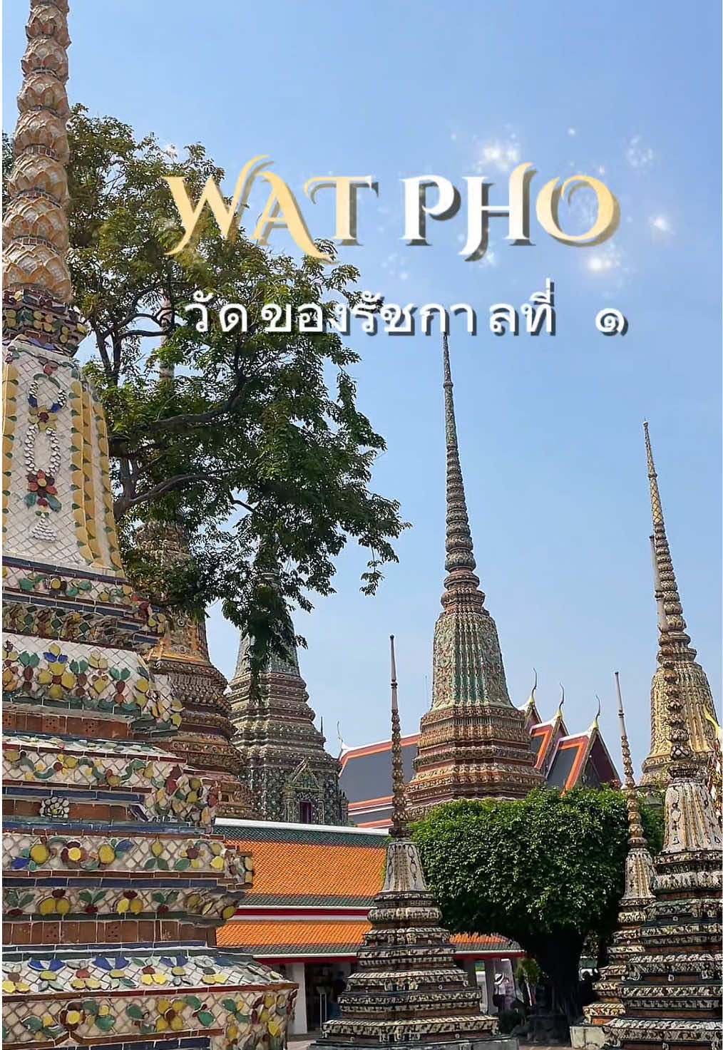 📍WAT PHO BANGKOK 🇹🇭 วัดโพธิ์ หรือวัดพระเชตุพนวิมลมังคลาราม เป็นวัดประจำรัชกาลที่ 1 เดิมเป็นวัดโบราณ ชื่อ วัดโพธาราม สร้างในสมัยอยุธยา เป็นที่ประดิษฐานต้นพระศรีมหาโพธิ์ที่ได้มาจากกรุงลังกา จึงรู้จักในชื่อ วัดโพธิ์ ต่อมารัชกาลที่ 4 เปลี่ยนเป็นชื่อ วัดพระเชตุพนวิมลมังคลาราม เป็นวัดที่เจดีย์เยอะที่สุดในไทย ประมาณ 99 องค์ มีพระพุทธไสยาส พระนอนองค์ใหญ่ที่สุดใน กทม ที่ก่อด้วยปูนแต่เคลือบด้วยทองทั้งองค์  วัดโพธิ์ยังเป็นต้นกำเนิดของการนวดแผนไทย   #วัดโพธิ์ #วัดพระเชตุพนวิมลมังคลาราม #watpho #พระพุทธไสยาสน์ #พระนอนวัดโพธิ์ #คนไทยในต่างแดน #คนไทยในเยอรมัน #CapCut  @Thara Nelda  @Thara Nelda  @Thara Nelda 