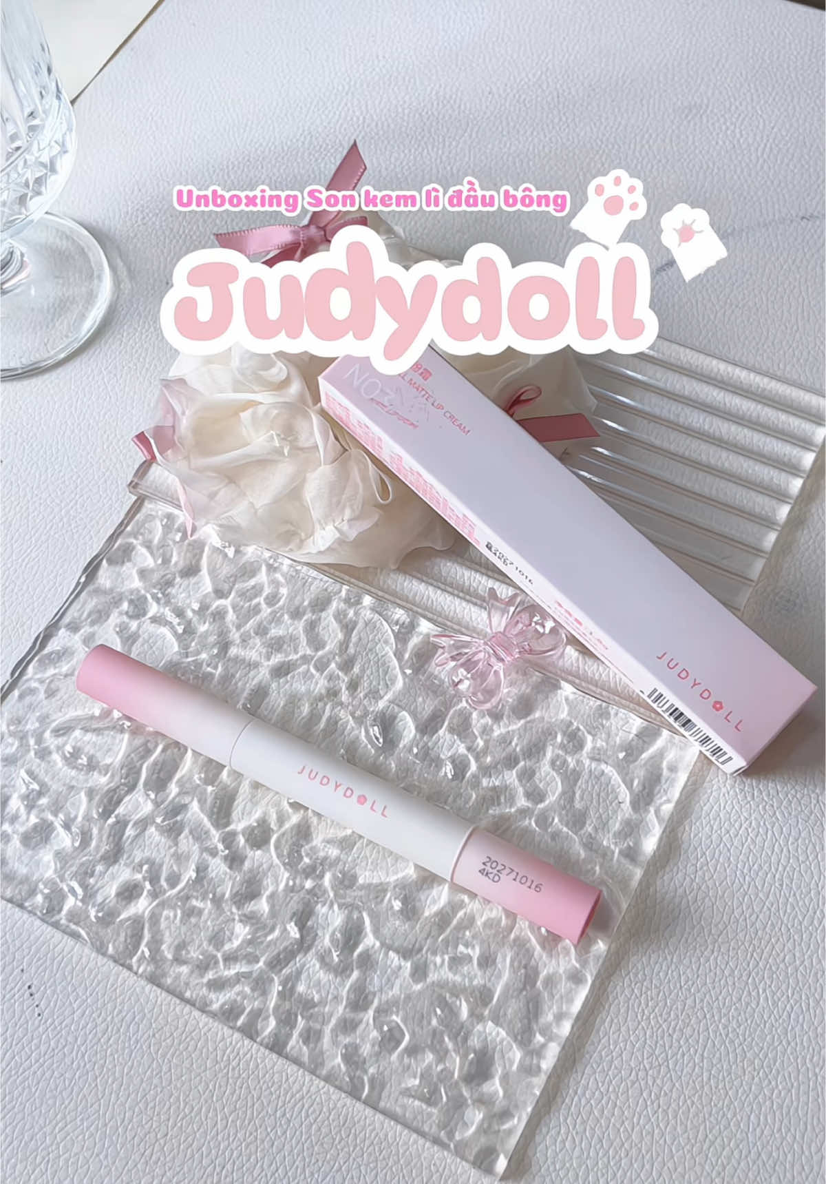 #judydoll #sonjudydoll #son #sonli #swatchson #sonkemli #makeup #reviewlamdep #goclamdep #unboxing #lucxinhlucsix 