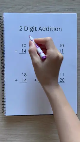 2-Digit Addition Worksheet | 1st 2nd Grade Math ✅💯 #math #maths #tiktokmath #education #mathforkids #addition #1stgrade #2ndgrade 