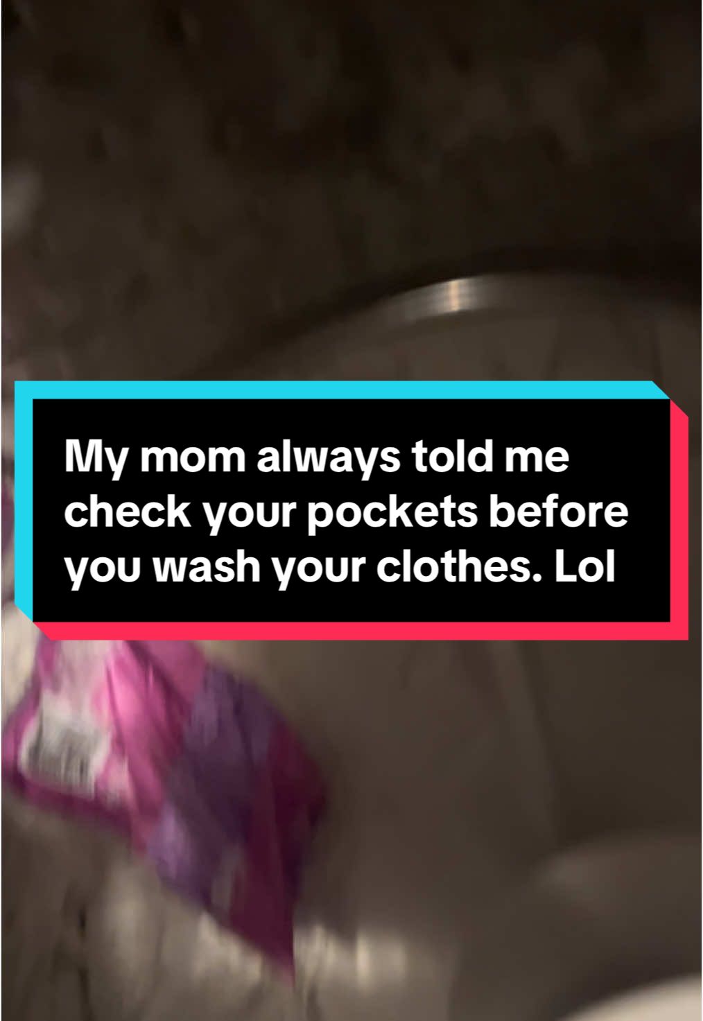 Check your pockets before you clean your clothes. I know I’m not the only one. I hate when this happened.🤦🏽‍♀️