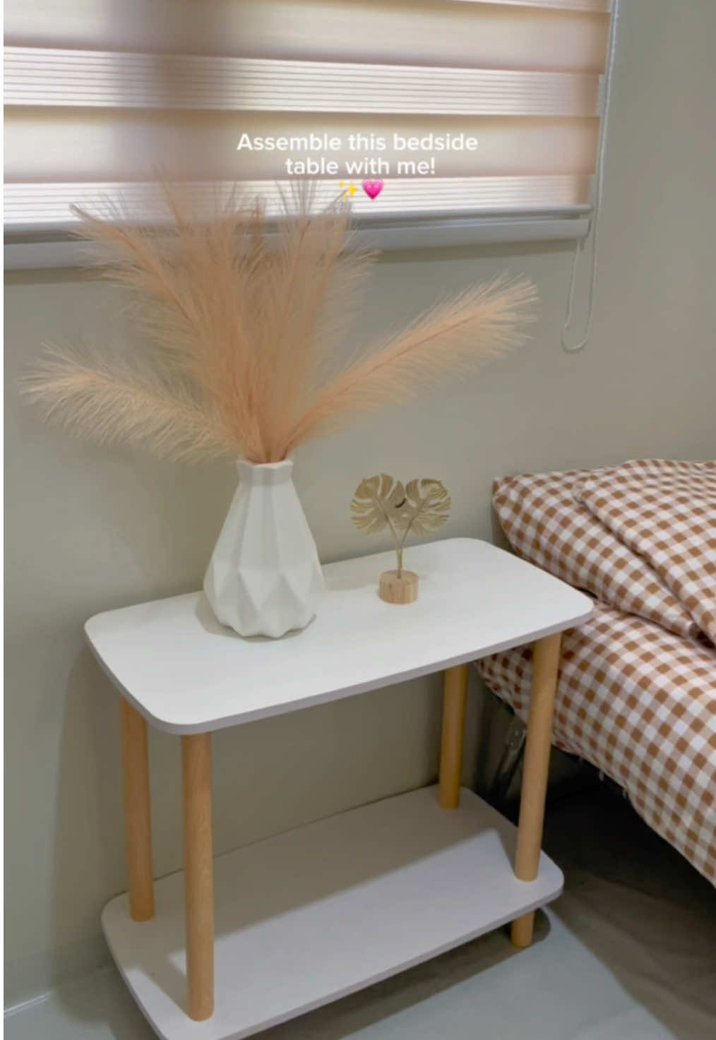 Perfect na perfect sa side ng bed and sofa!✨🥹❤️ #bedsidetable #sidetable #minitable #fyp 
