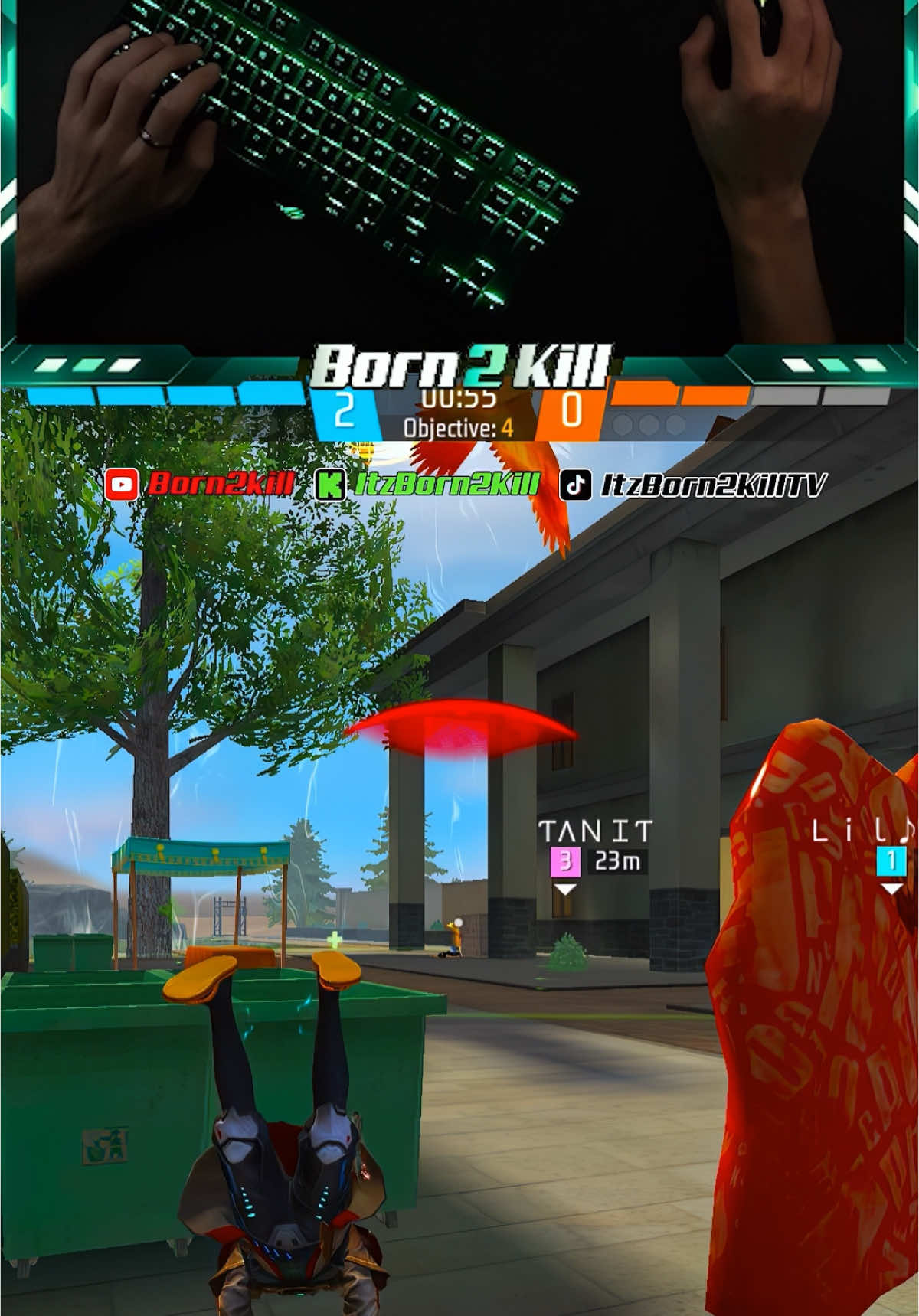 هذا المقطع هو أسهل شيء يمكن القيام به . #gameplay #fyp #viral #born2kill #Born2Kill #explore #b2k #foryoupage #freefire #share 