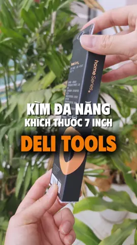 Kìm Đa Năng Deli Tools được làm từ chất liệu thép cacbon độ cứng cao, chống han gỉ bề mặt #kìm #kimdanang #kimdanangchinhhang #tools 
