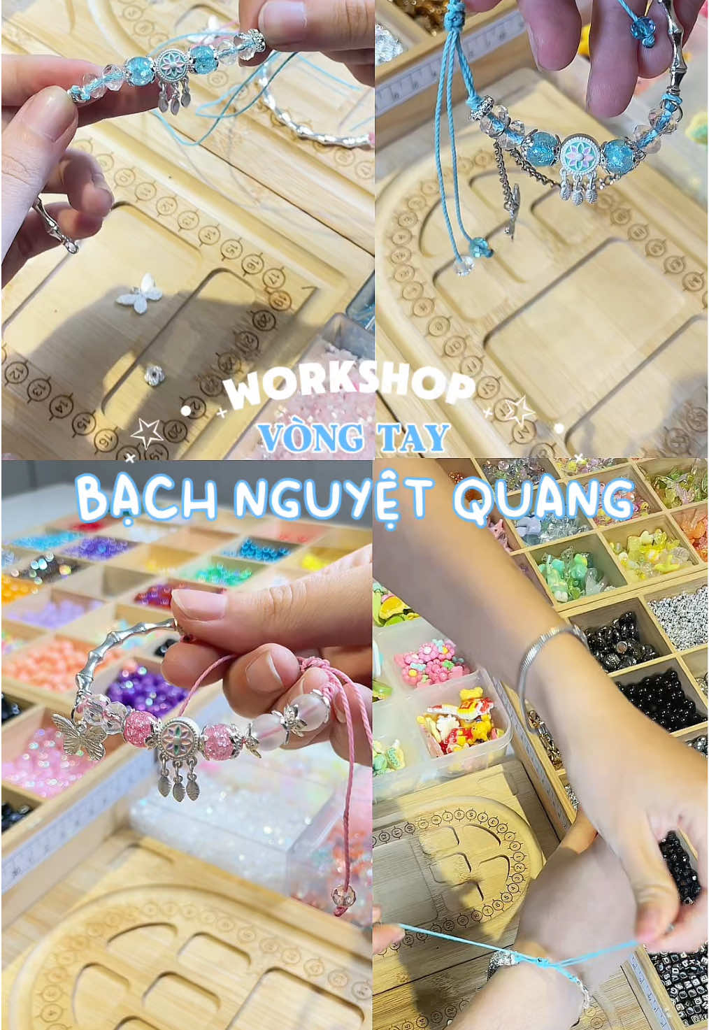 Nhắn tin với ALL IN để tham gia Workshop làm chiếc vòng tay siêu ý nghĩa cho 'người ấy' thui 💕  #allin #q10 #vongtay #bachnguyetquang #Love #couple 