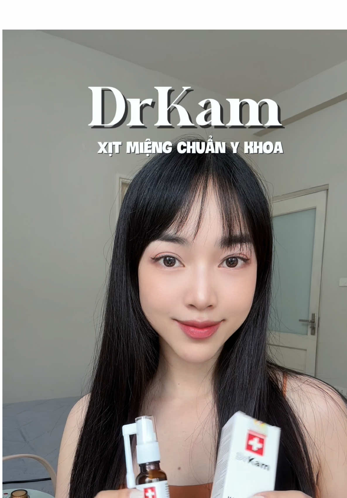 Xịt miệng chuẩn y khoa DrKam ##drkam##hoimieng##nuocsucmieng##rangmieng