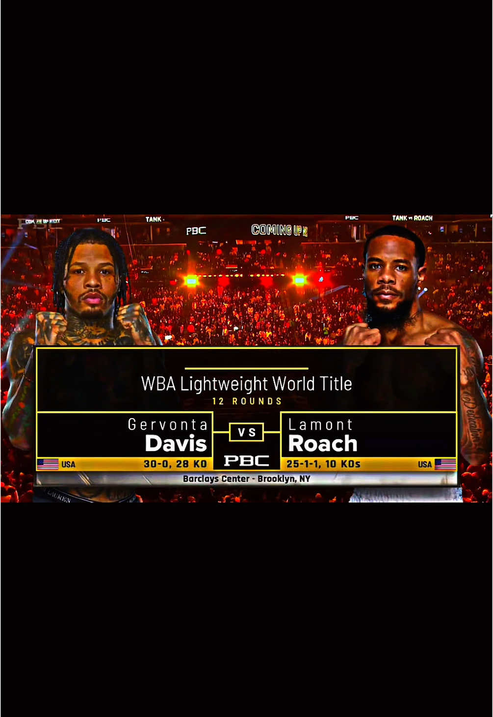 Robbery? Davis🇺🇸 vs Roach.Jr🇺🇸. #highlight #fighter #viral_video #ko #boxing🥊 #boxeo #gervontadavis #tank #tankdavis #gervontatank #lamontroach #ryangarcia 