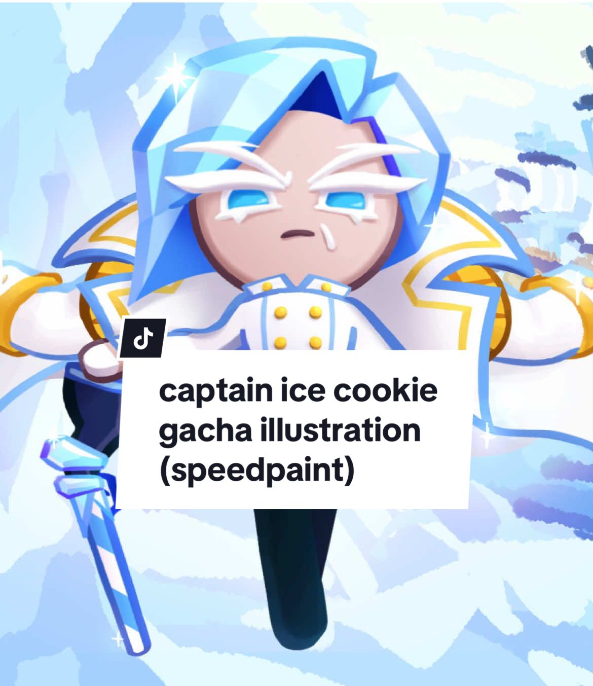 don't mind the half ahh'ed background i hate drawing backgrounds (fyi my other alias/name is jewelsoda that explains the watermark) #cookierun #cookierunkingdom #crk #captainicecookie #cookierunovenbreak #crob #cookierunfanart #cookierunart #crkingdom  #speedpaint 