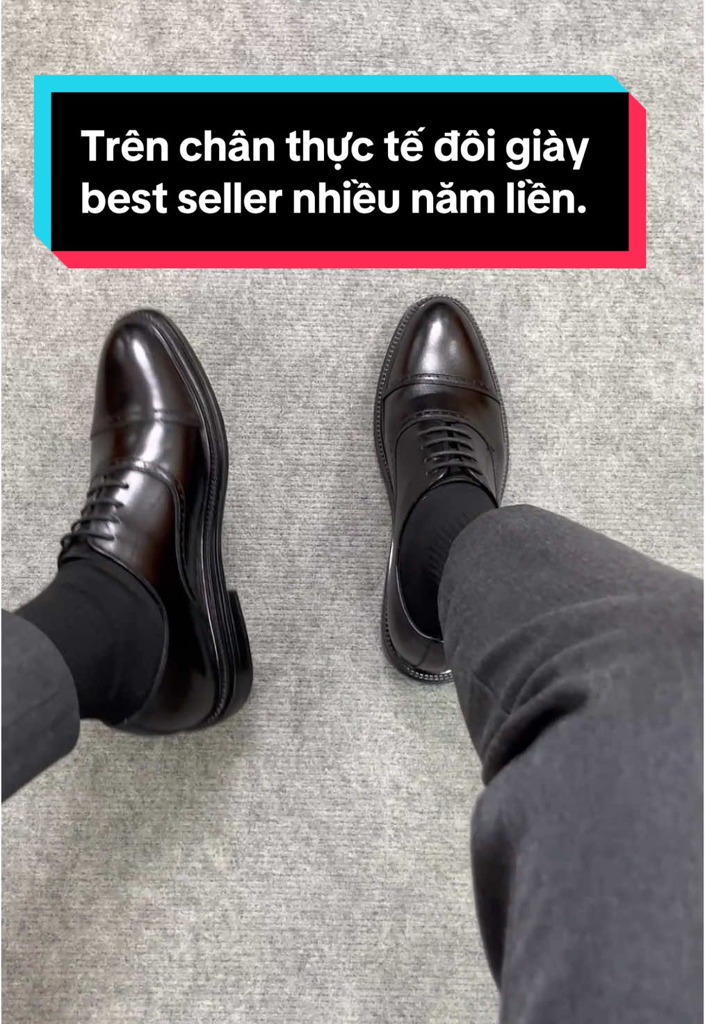 Trên chân thực tế đôi giày best seller nhiều năm của Smartmen. #smartmen #gd400d #gd400n 