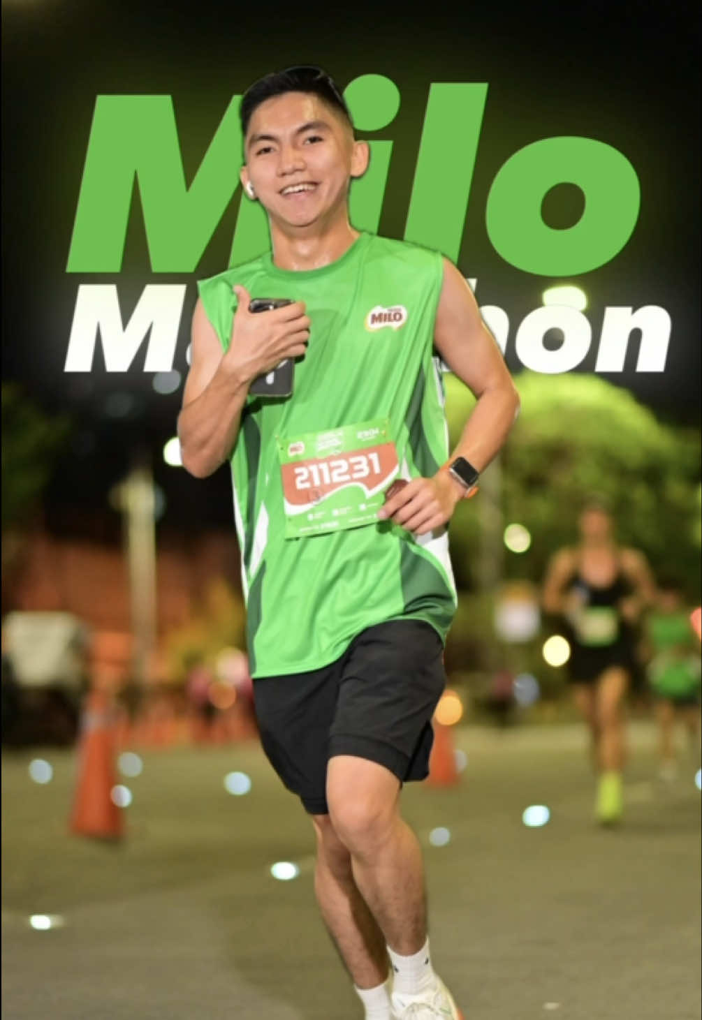 Milo 21km Half Marathon 🏃💨 runwith  @IG: @hannahdacanay 🔥  @MILO Philippines @Runrio  #milomarathon2025 #milophilippines #stravarun #nikerunclub #NRC #runtok #fypシ゚viral #21km #fyp #halfmarathon #
