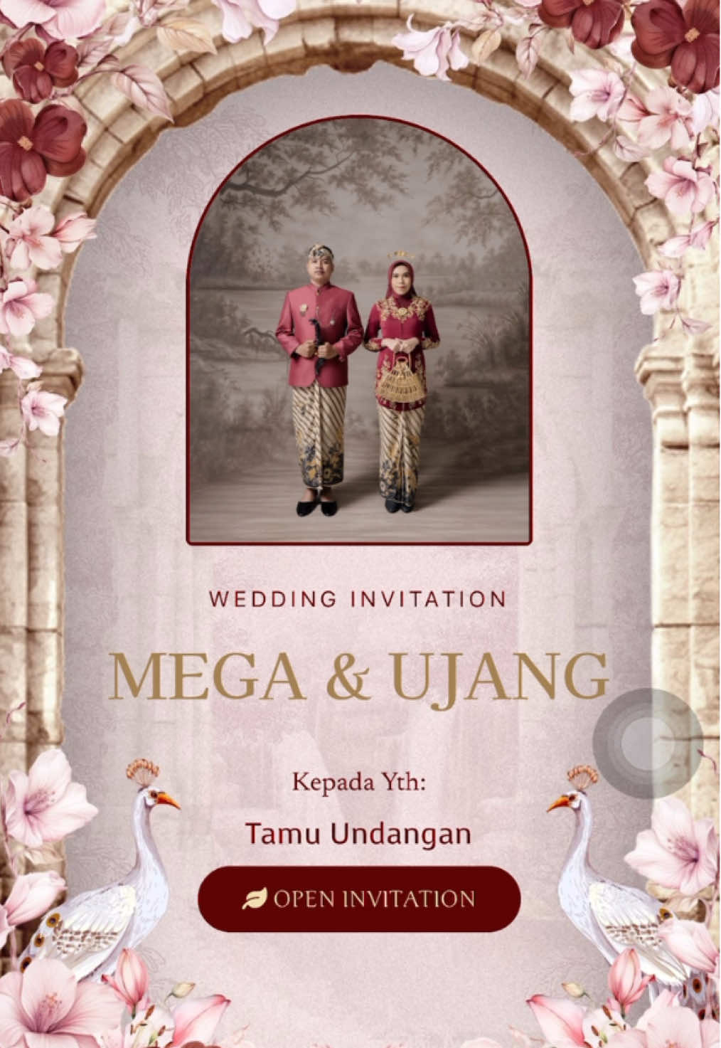 Nemu vendor yg fastrespon dan hasilnya sesuai dgn detail yg aku minta. Thx u @Undangan Website 🫶🫶 #undanganpernikahan #undangandigital #undangan #allahumabarik #wedding 