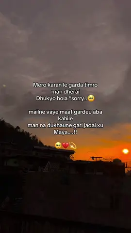 i am “sorry Maya….!!🥺💔💫 #vairal_vidieo #fyp #foryou #keepsupporting 