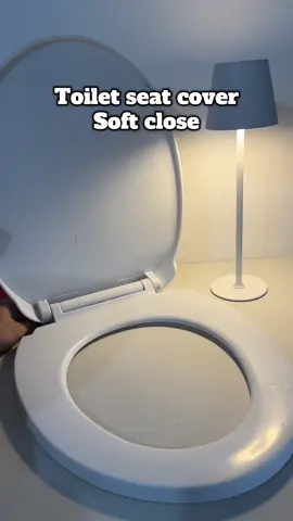 Soft Close Toilet Seat Cover Heavy Duty Universal Hydraulics Standard size #toilet #toiletseat #bathroom #Home 