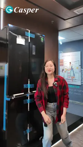 Unbox tủ lạnh mới gì chưa người đẹp 😍#tulanh #casper #unbox #430l #tulanh4canh #dienlanh #inverter 