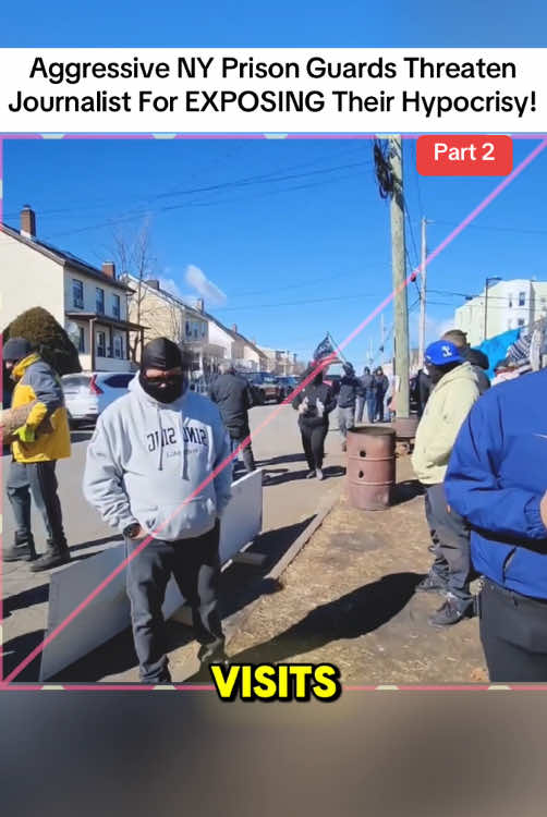 Aggressive NY Prison Guards Threaten Journalist For EXPOSING Their Hypocrisy!#cops #police #lawsuit #usa🇺🇸 #1stamendment #auditingamerica #flypシ 