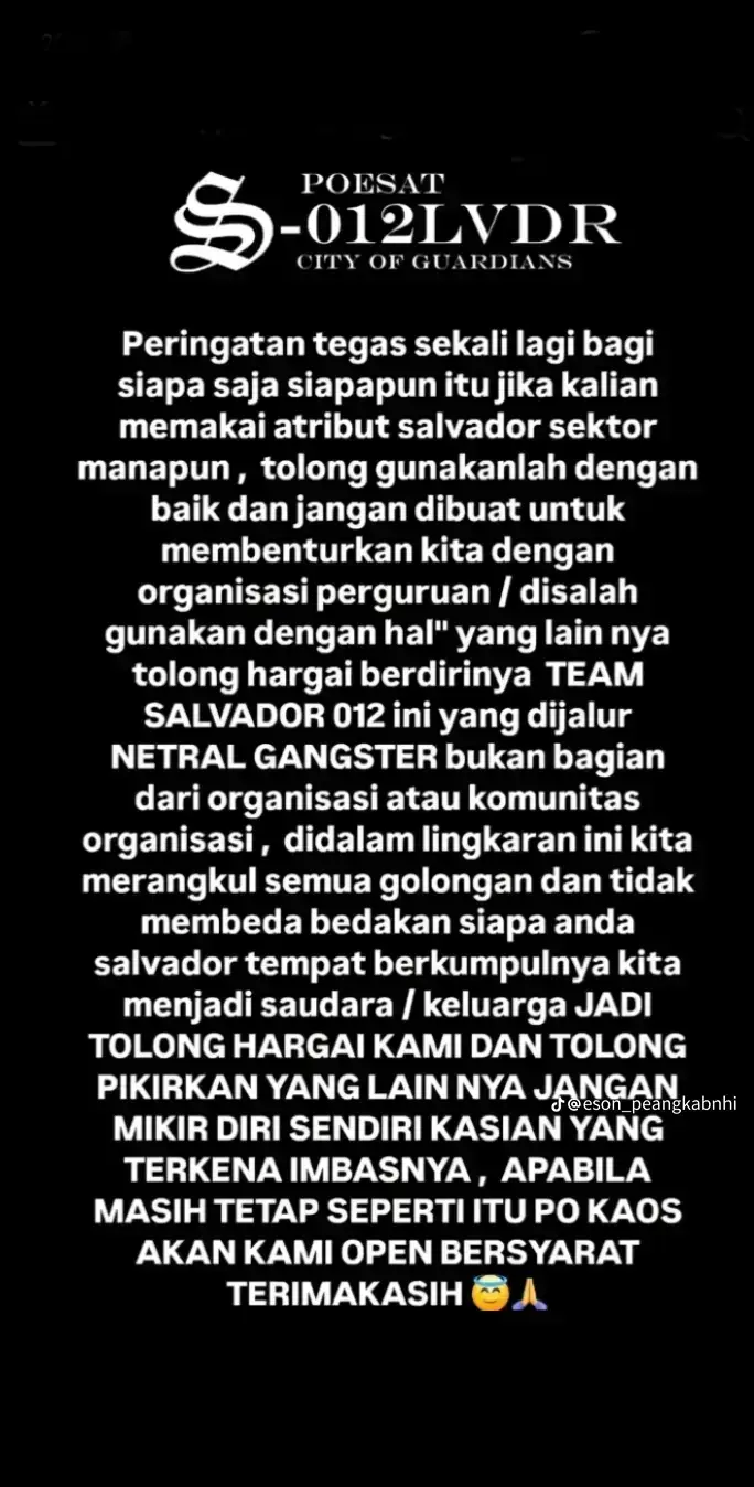 #fyp #salvador #salvador012sby #merchsalvador #salvadorsby012🇲🇽 #salpador012 #salvador012mjk #gresik24jam #fypage #liwatberanda #smogafyp 