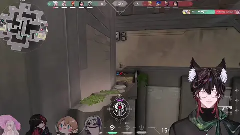 gg bgt El Patemus Ginus @GingitsuneGehenna【AKA Virtual】 #gingitsunegehenna #vtuber #gingehenna #Valorant #foryou #tnmc #fyp 