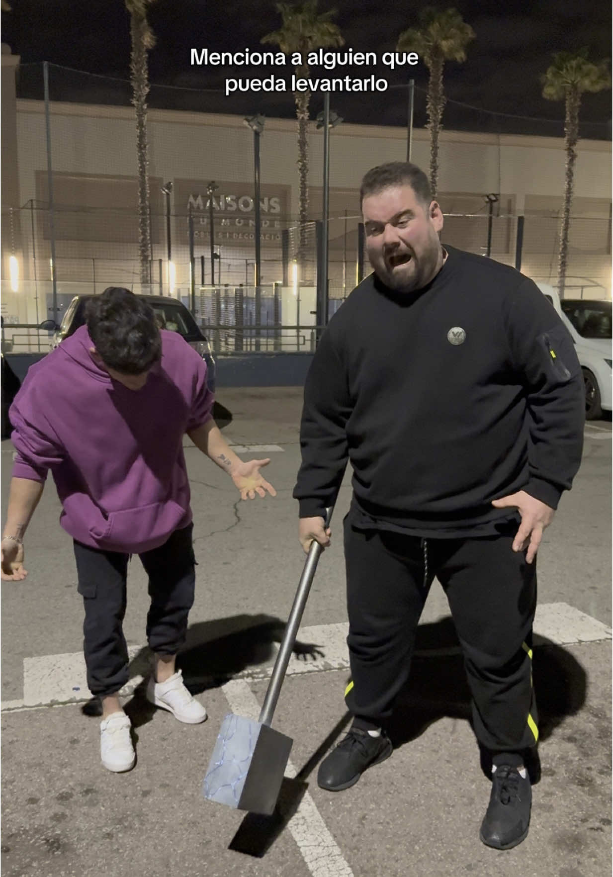 Hoy ha intentado levantar el martillo @Antonio Gutierrez 🤯