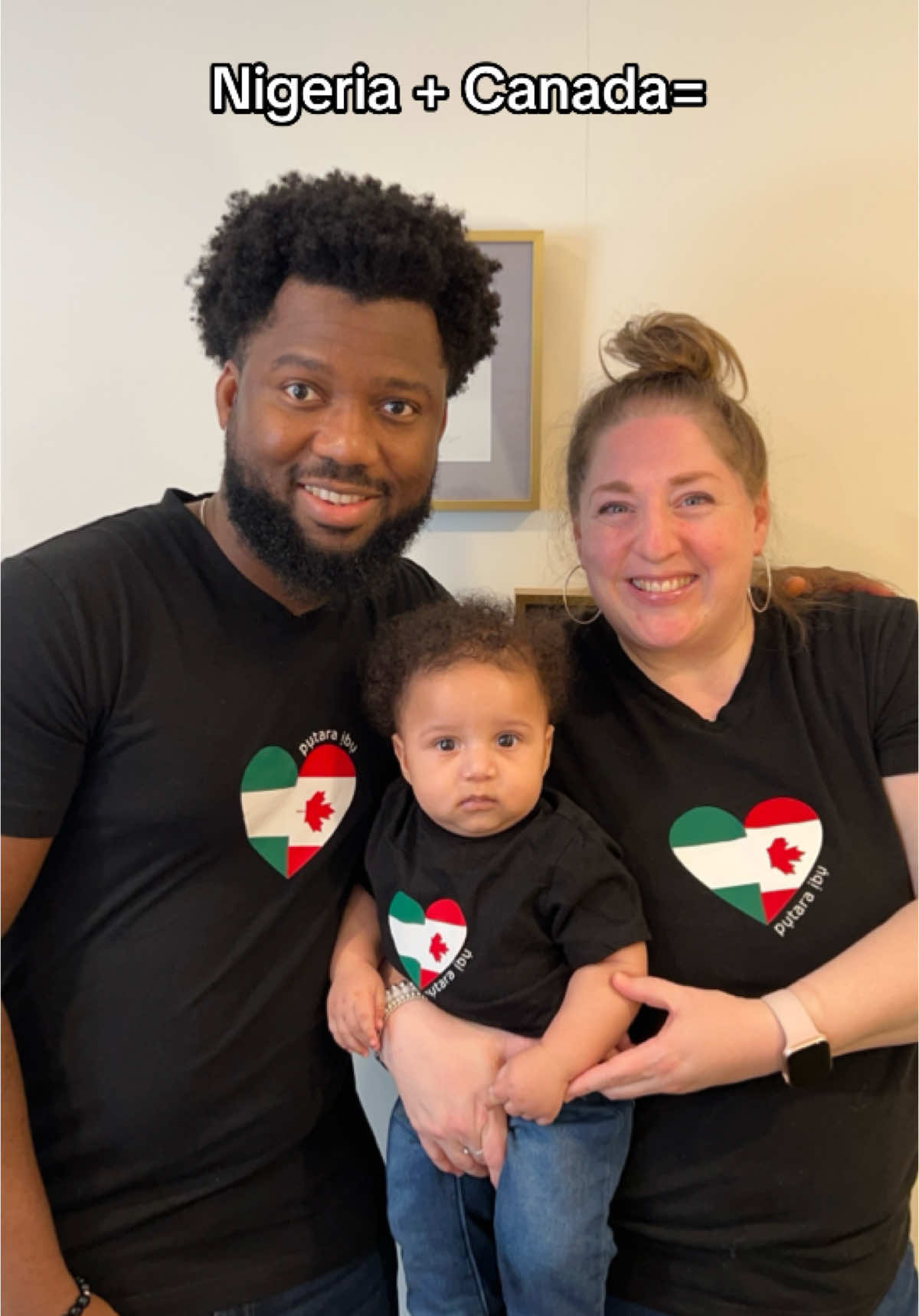 Thank you for the great shirts @Reena and @Eric_Victor #babytiktok #nigeriantiktok🇳🇬 #canada🇨🇦 #baby #interracialcouple #ldr #ldrcouple #ldrnomore #meanttobe 
