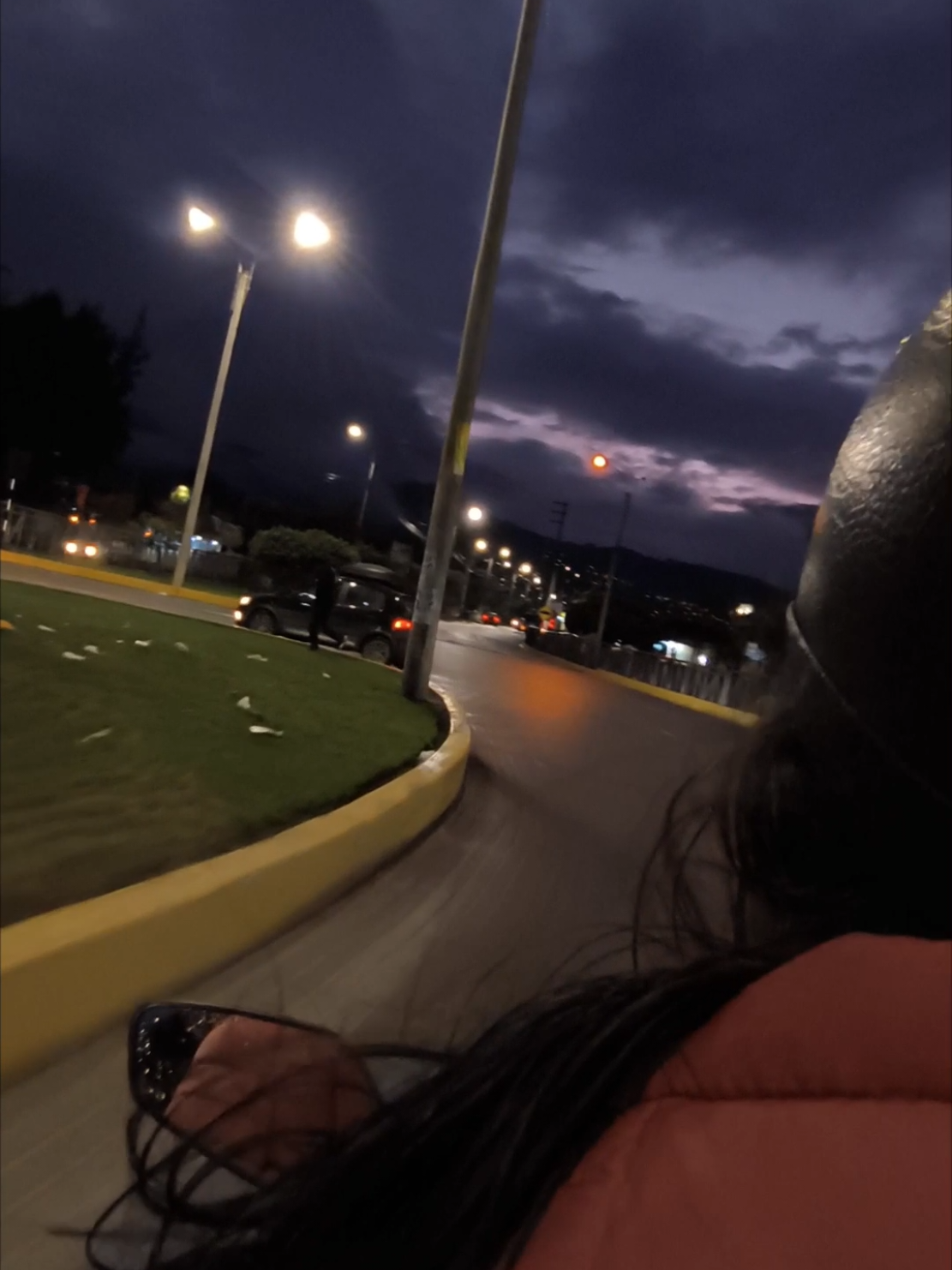 🎶❤️ #cajamarca_perú🇵🇪 #silveriourbina #llegandoacajamarca #motos #noche #carnavalescajamarca2025🎻🥁🎭 