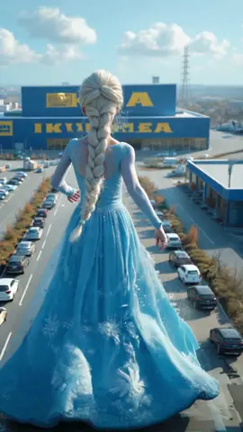 Link in bio to learn the AI I use  #frozen #elsa #toilet #ikea 