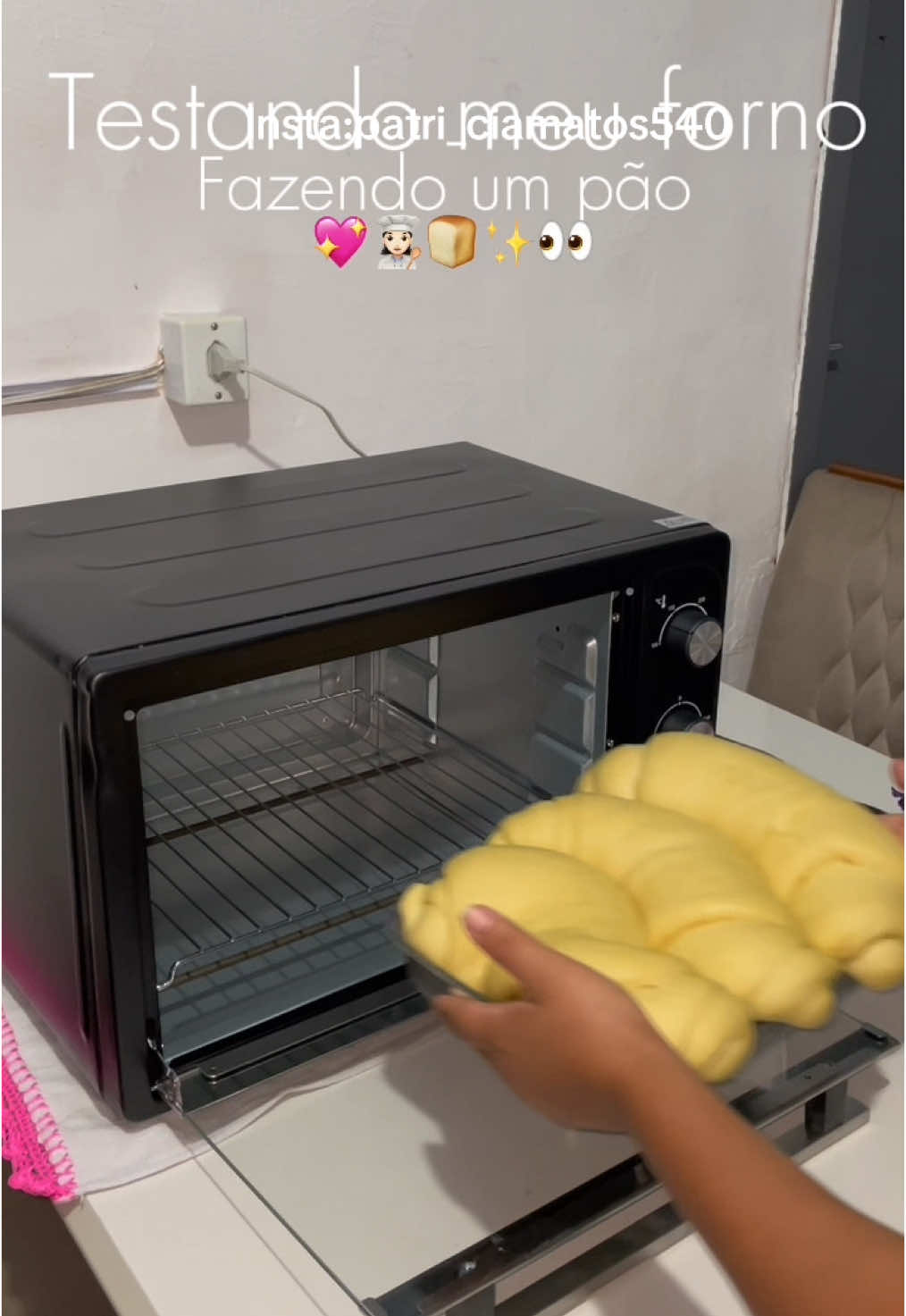 Testando meu forno da shoppe👀✨