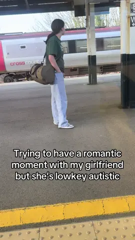 I love her though, it was very cute. @Frances.Gunn  . . . . . . . . . . . #lgbt #wlw #wuhluhwuh #trains 