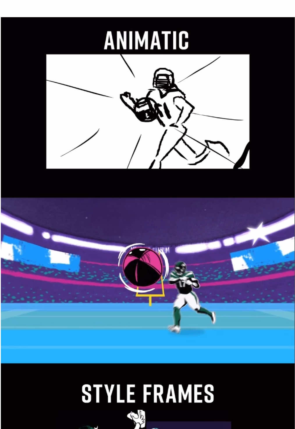 Since it’s Oscar’s Sunday we are showcasing the making of the content is just as interesting as the finished product. Check out some BTS from the Black Friday NFL on Prime spot. #NFL #NFLOnPrime 