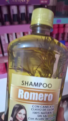 100% NATURAL!! #shampoo #shampooromero #cabellosaludable 