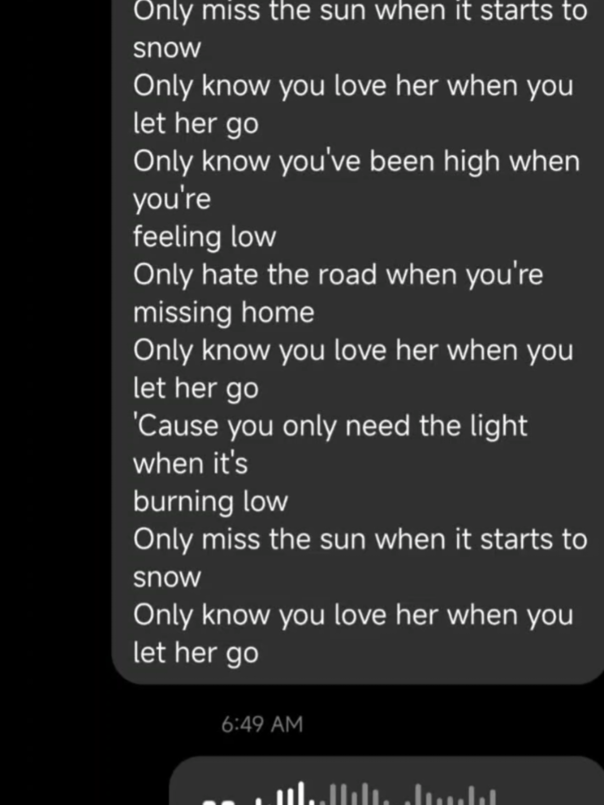 Let Her Go//Passenger #englishsongslyrics #coversongs  #fyp #lyrics_song #lethergo #cover #fypviral 