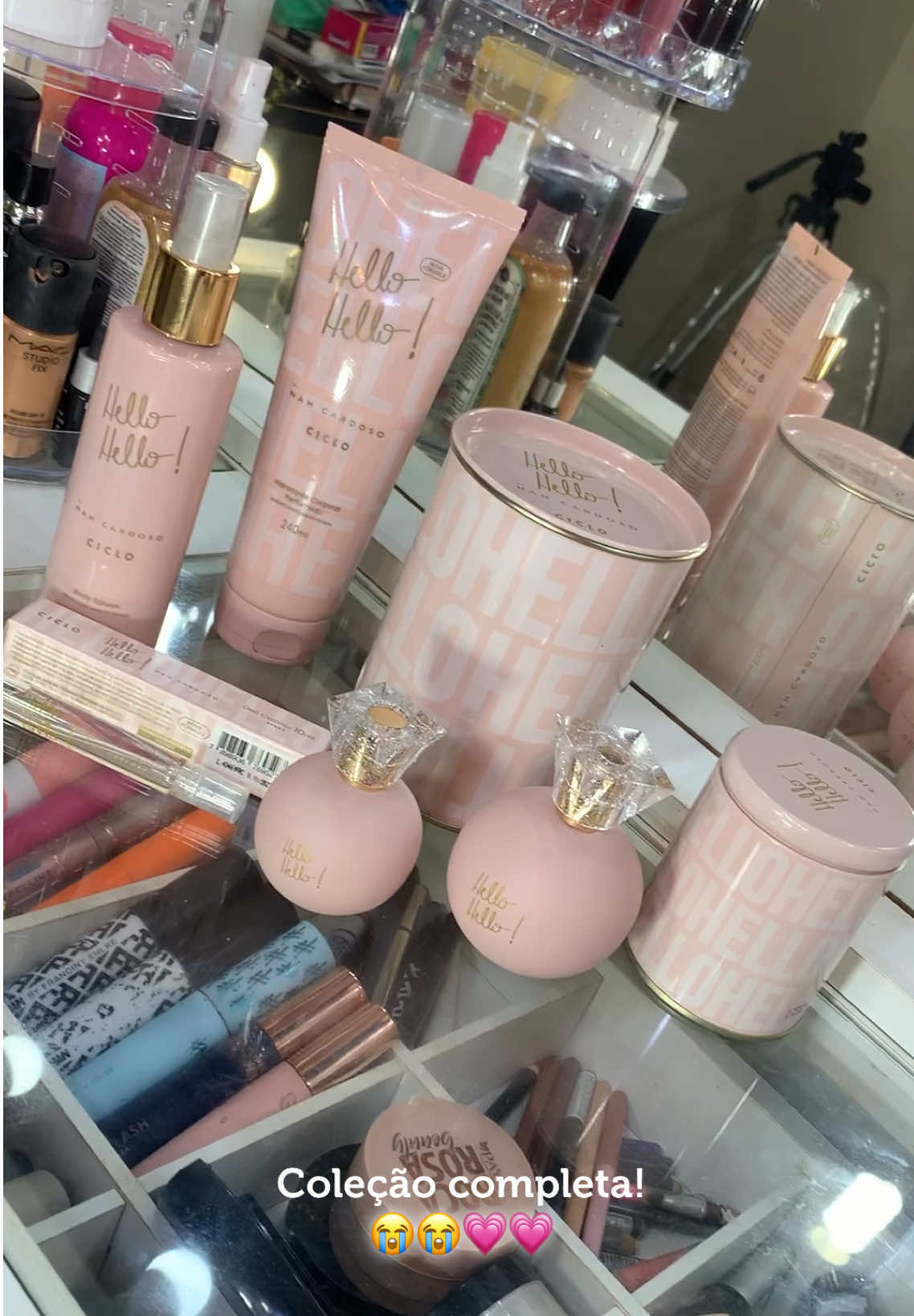 Fofo demais @nahcardoso 🥰💞🤏🏽 #foryou #fyp #hellohello #ciclo #nahcardoso #bodysplash #perfumes #perfumetiktok #comprinhas @ciclocosmeticos 