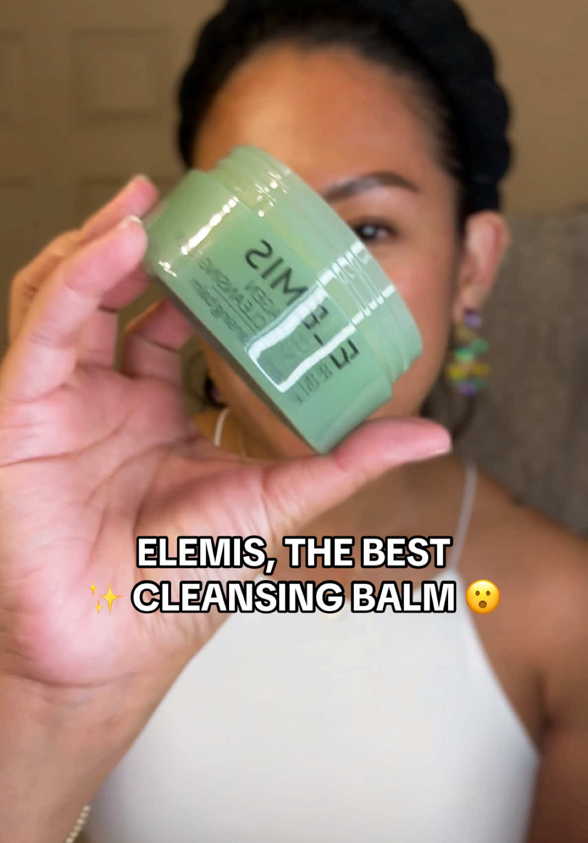 #elemis #cleansingbalm #makeupmeltdown #makeuphacks #greenfigcleansingbalm #elemisskinfluencer #cleanser #elemiscleanser #skincaretiktok  This Elemis cleansing balm is amazingly good ✨🤌🏼 @ELEMIS Pro-Collagen Green Fig Cleansing Balm is available at @sephora ♥️ 