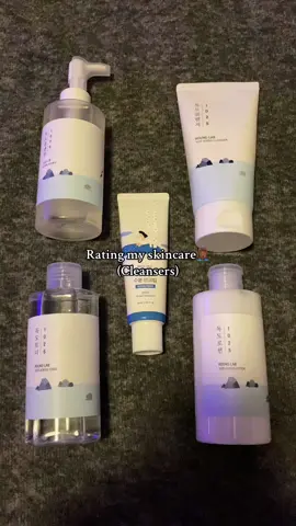 these are really good pickups if you are looking for a good oil cleanser and a waterbased cleanser RoundLabs is the way too to #fyp #hygieneproducts #goviral #cleanall2025 