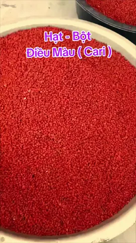 Hạt Điều Màu (Hạt Cari) Bột Điều Màu (Cari)