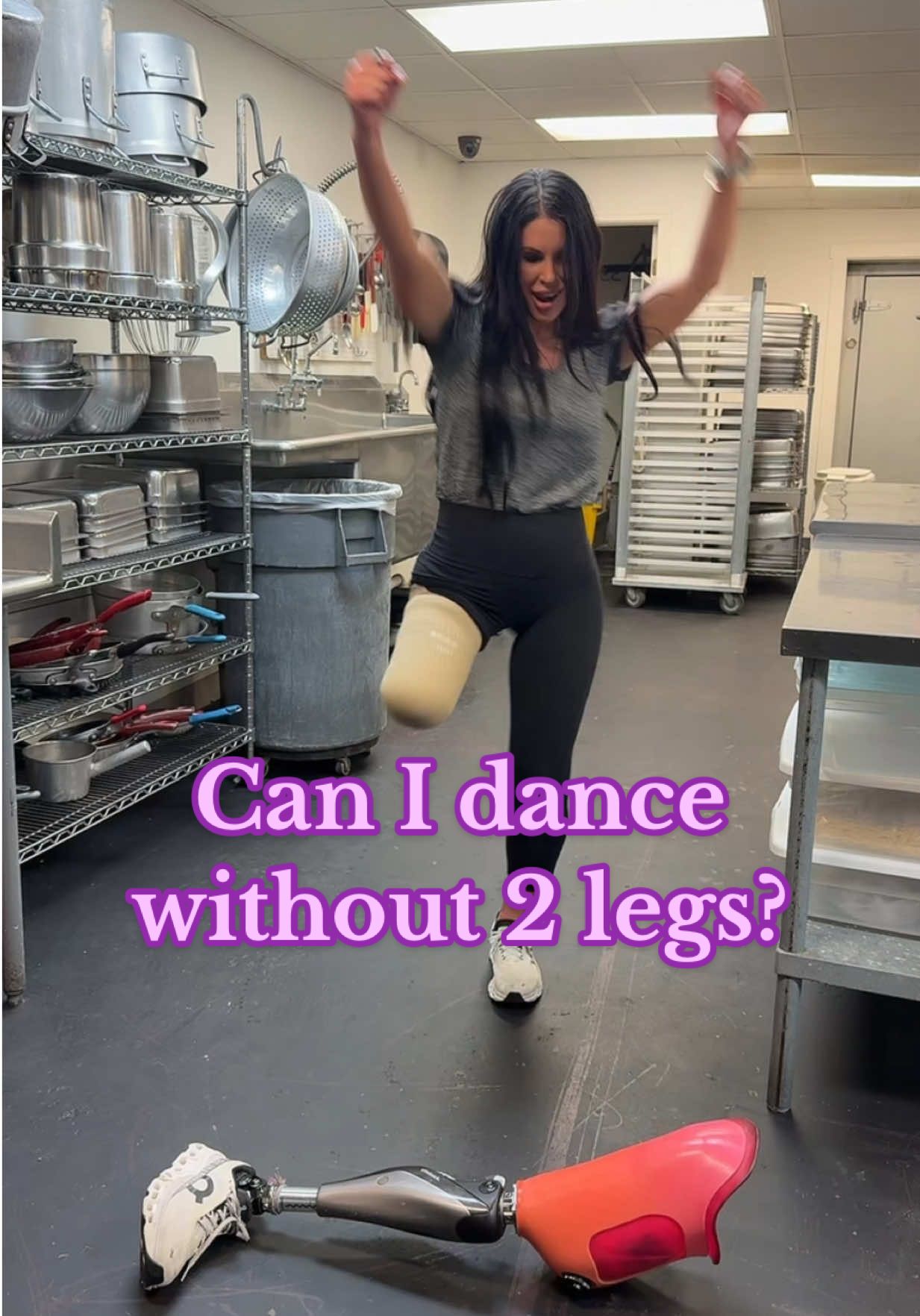 The answer is yes. I can dance. What’s your excuse? ♥️ #dance #dancer #amputee #fyp #fun 