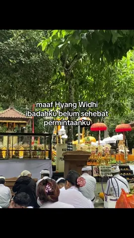 maaf terlalu banyak memohon tanpa berkaca sudahkan bagus ibadahku☺️ #astungka #storyhindu 