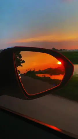 Driving Sunset #lofi #vibes #sunset #Summer #fyp 