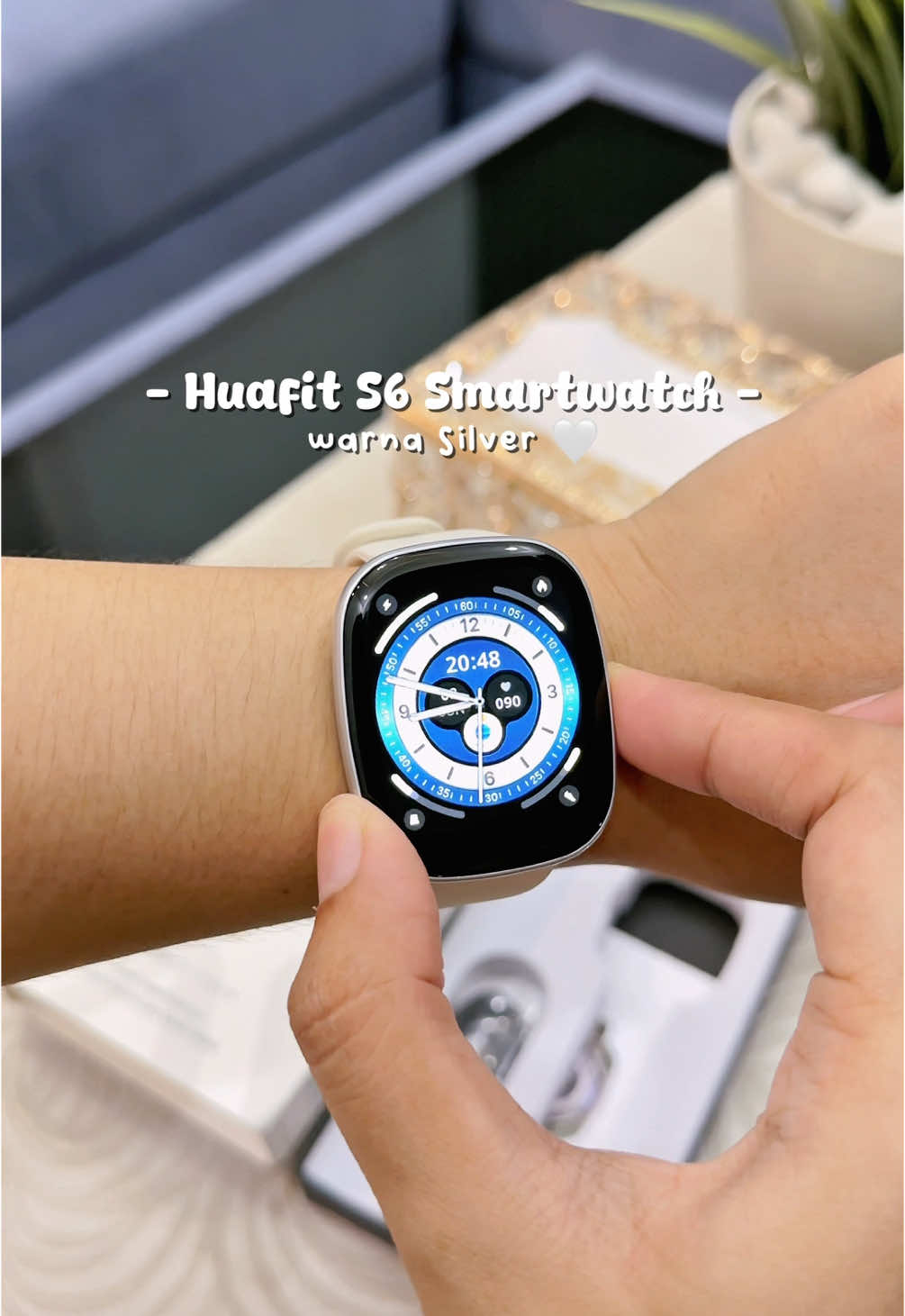 keren banget dan beneran kepakai sih ini 🫶 #huafit #huafitsmartwatch #huafits6 #smartwatch #smartwatchmurah 