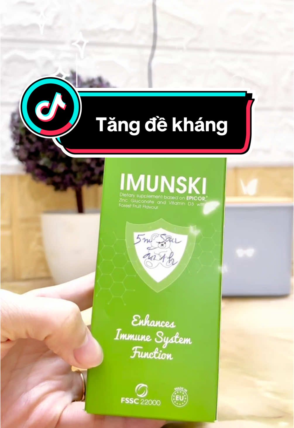 Imunski tăng đề kháng thế hệ mới  #mevabe #chamconkhoahoc #epicor #imunski #tangdekhang  #meM #xuhuong 